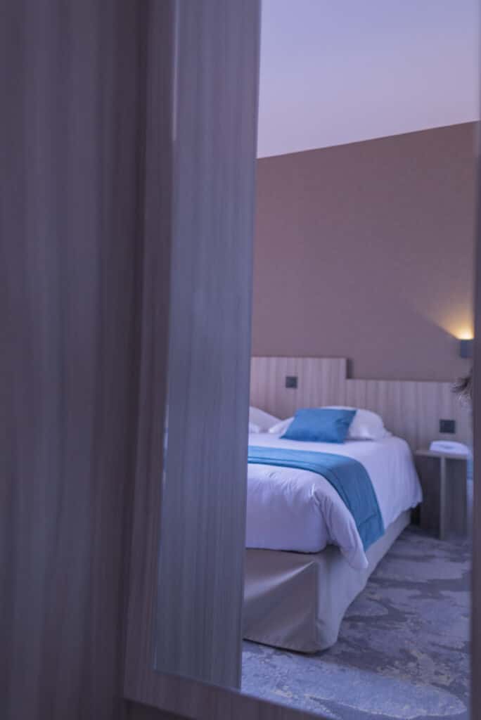 Hôtel Le Barcarès : Chambre Double | 16m2 avec un lit de 160
